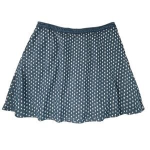 Lane Bryant Blue and White Skater Skirt